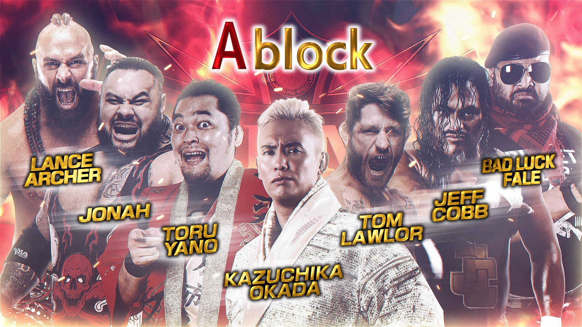 NJPW reveals blocks for G1 Climax 32 tournament