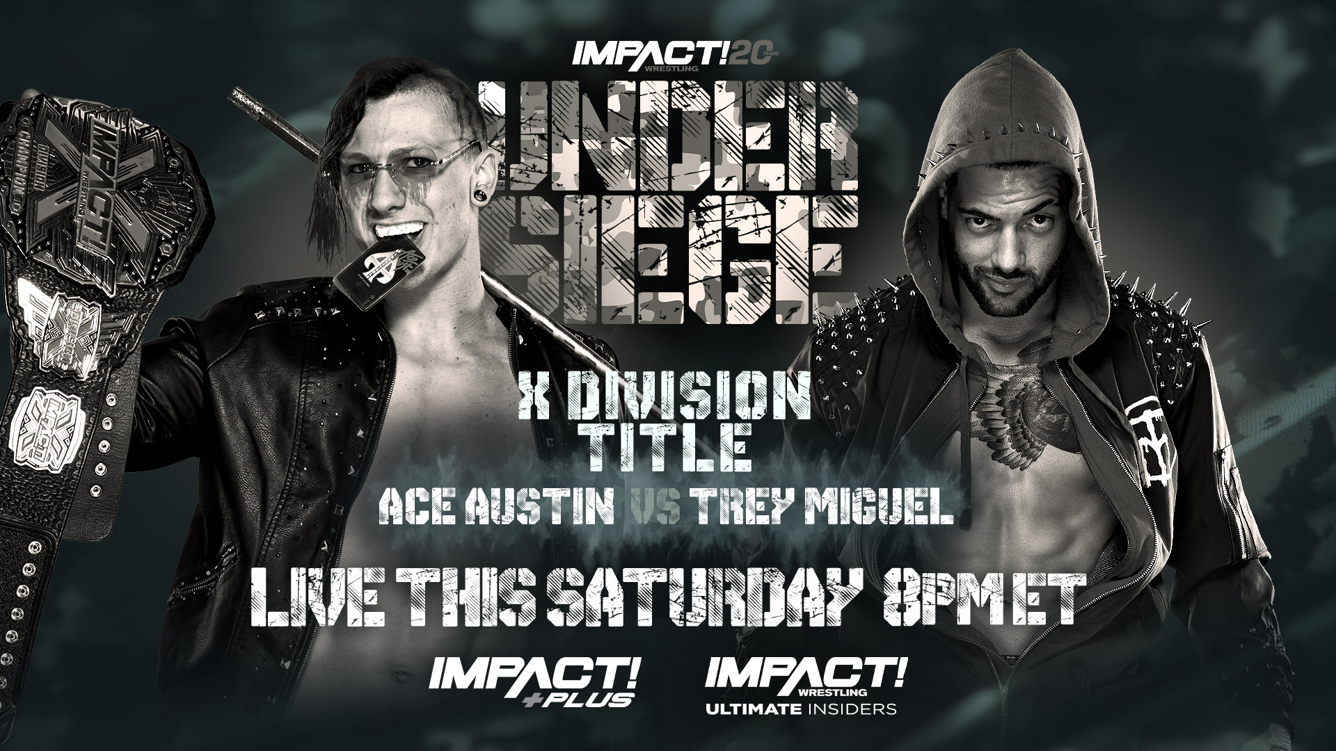 Ace Austin vs. Trey Miguel X-Division title match set for Impact Under Siege