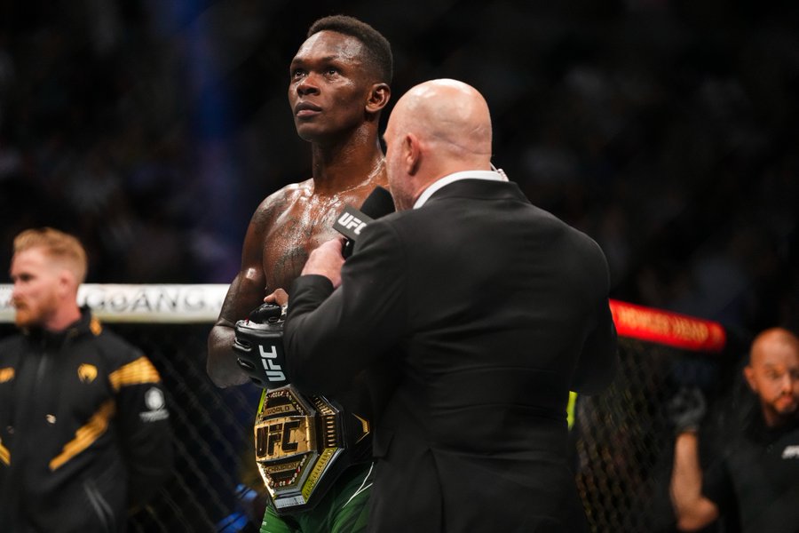 Israel Adesanya says WWE is ‘definitely something I want to try my hand at’