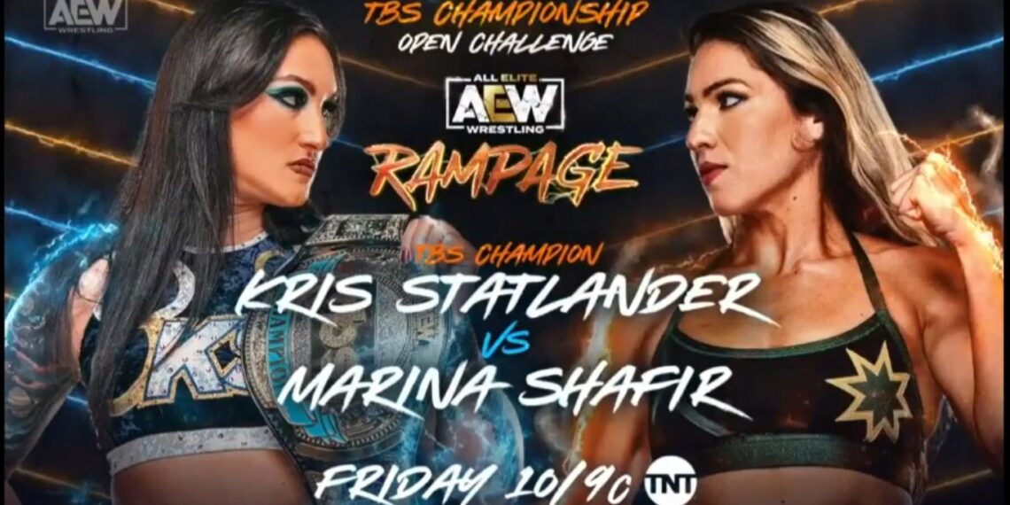 TBS Championship match added to AEW Rampage