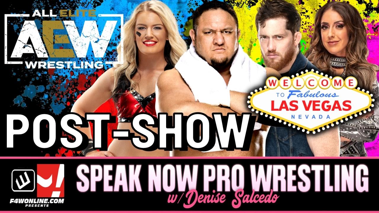 Speak Now: AEW Dynamite in Las Vegas post-show