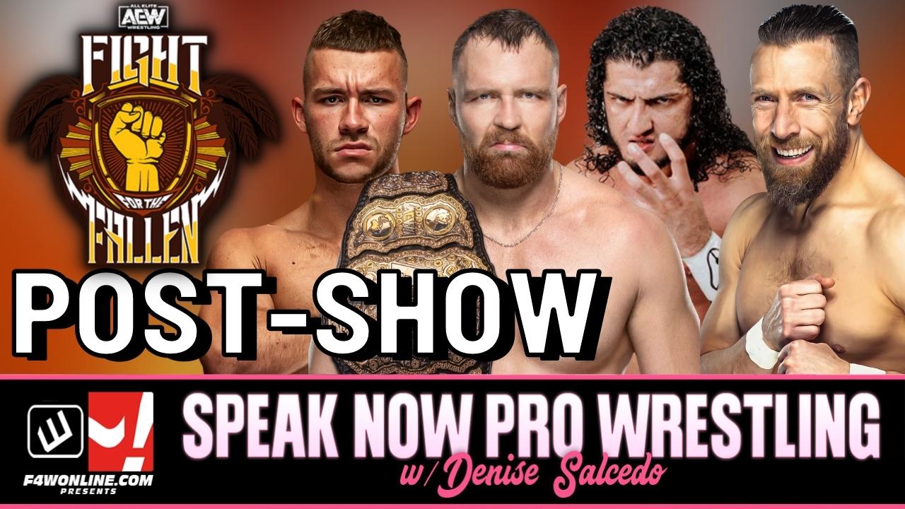 Speak Now: A loaded AEW Dynamite Fight For The Fallen