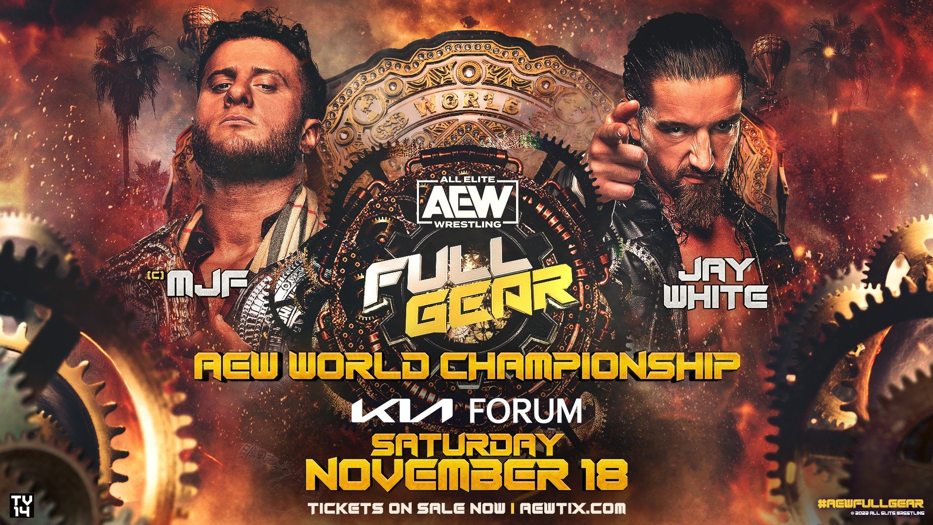 AEW Full Gear live results: MJF vs. Jay White World title match