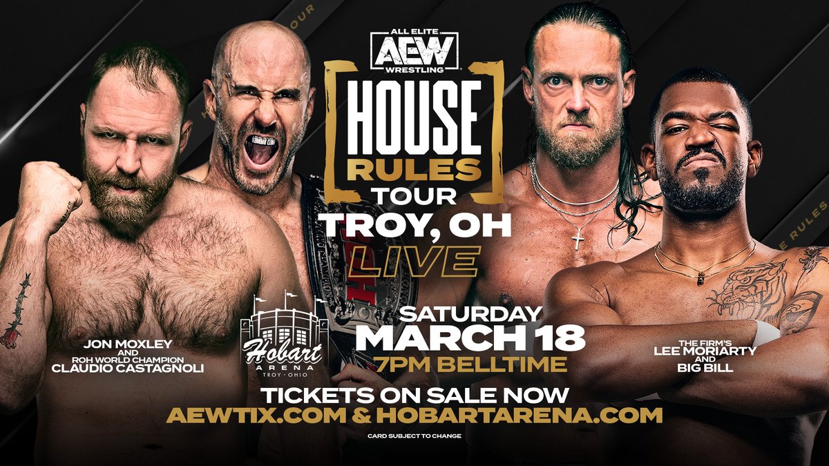 Tag team match set for AEW House Rules live event