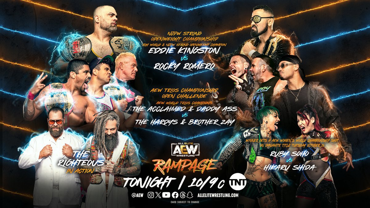 AEW Rampage live results: Two championship matches