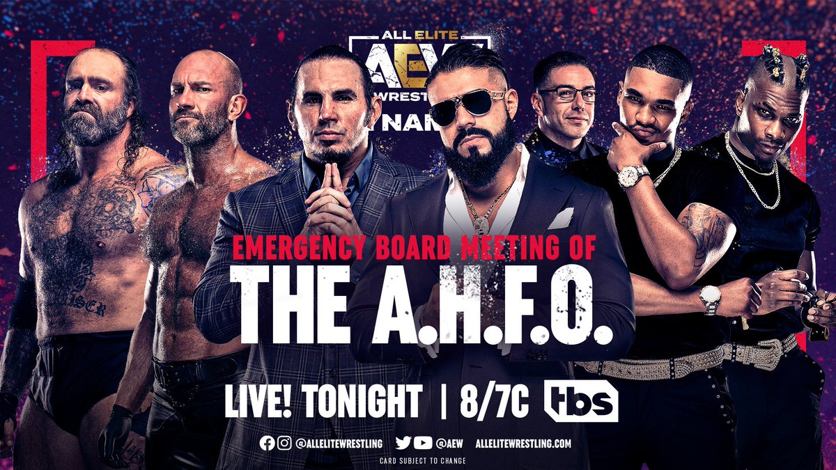 Andrade-Hardy Family Office ’emergency board meeting’ added to AEW Dynamite