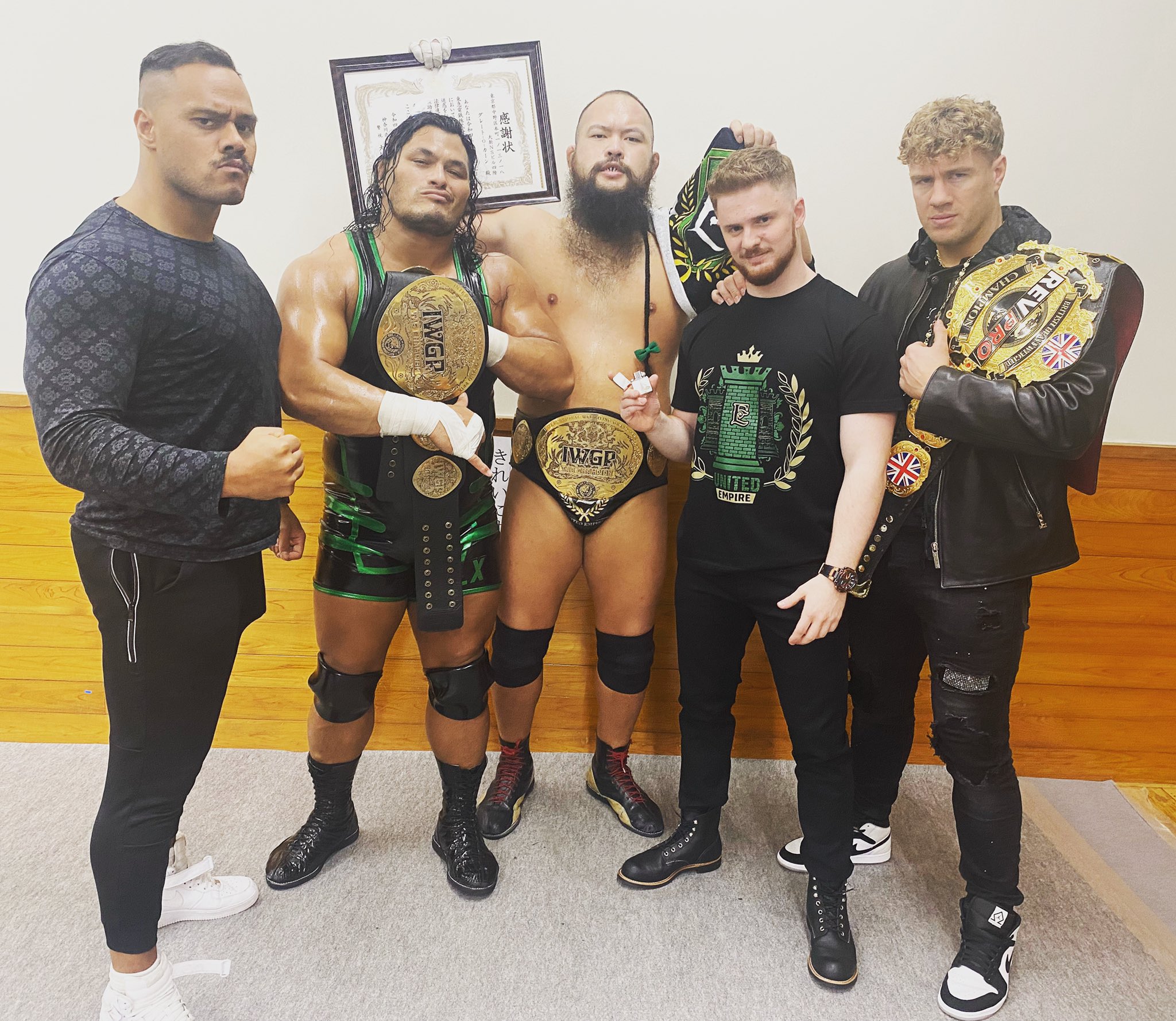 Francesco Akira debuts at NJPW Hyper Battle, joins United Empire