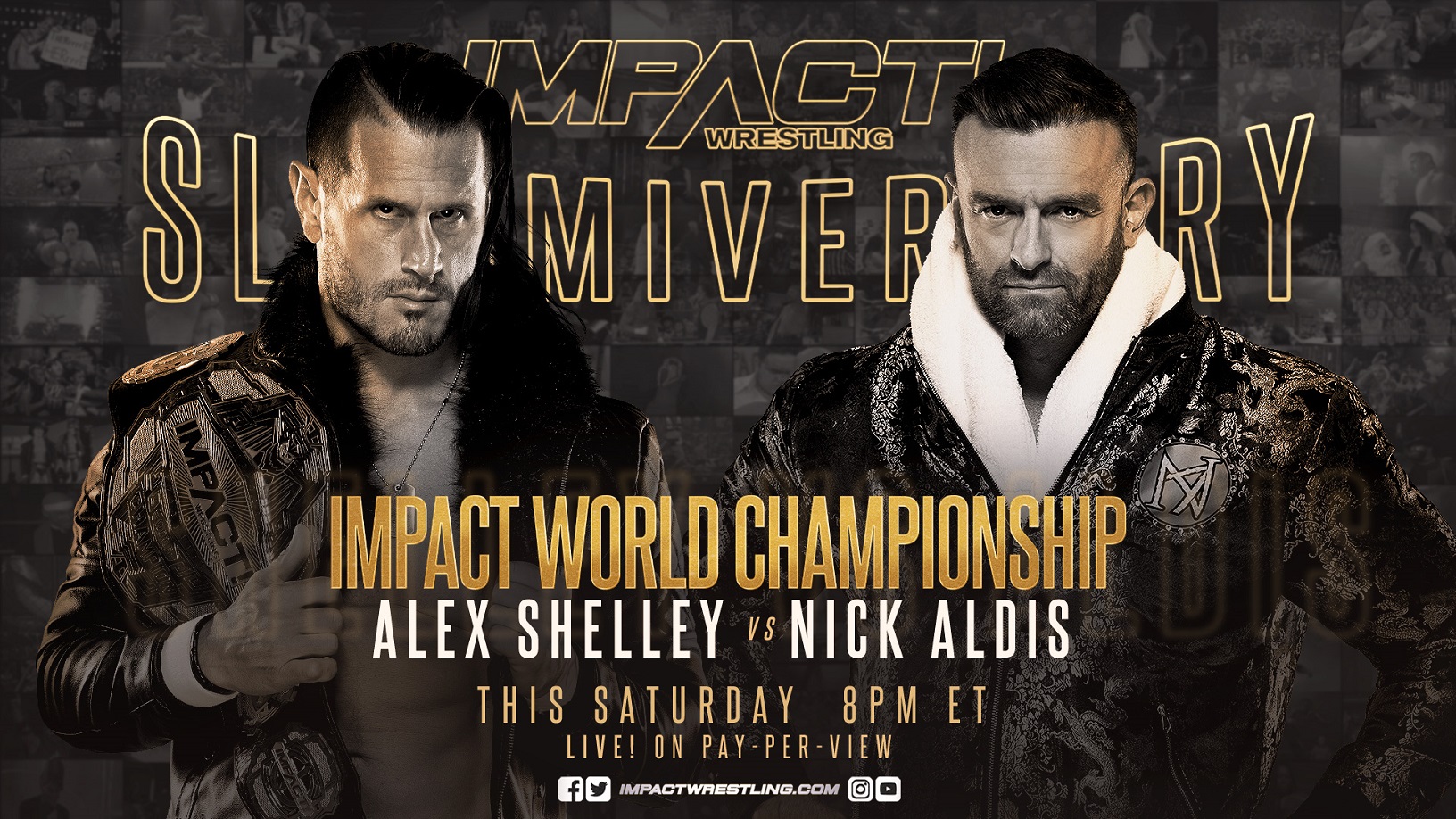 Impact Slammiversary live results: Alex Shelley vs. Nick Aldis World title match