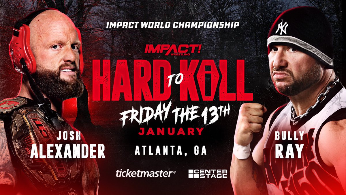 Bully Ray to challenge for Impact World title at Hard to Kill