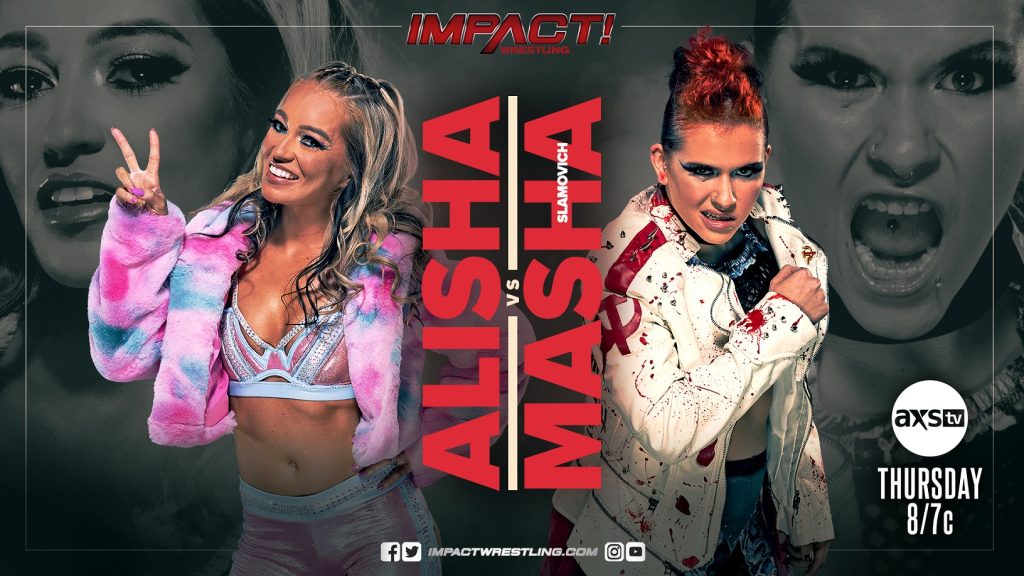 Masha Slamovich vs. Alisha announced for Impact Wrestling