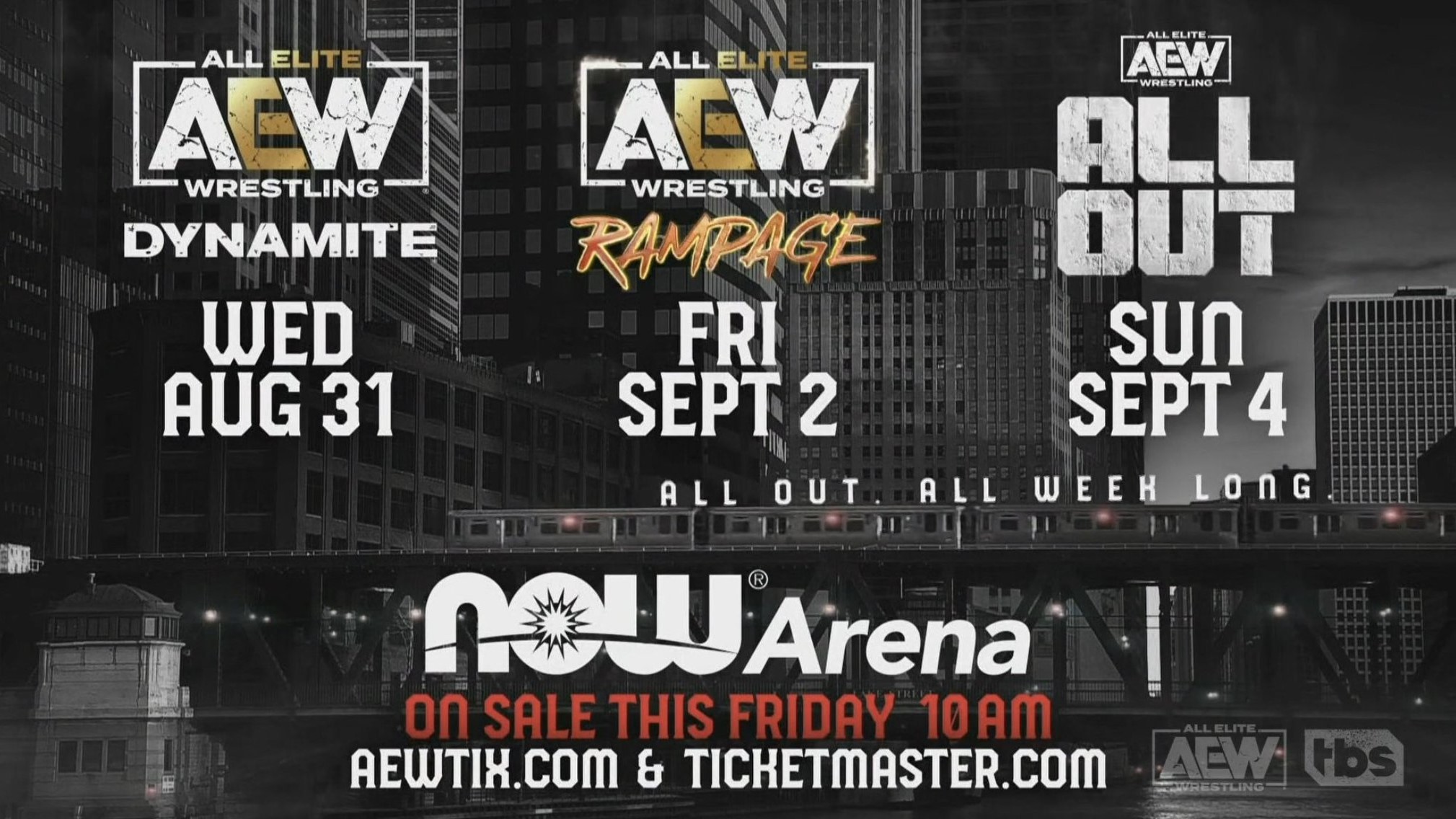 AEW announces All Out pay-per-view for September