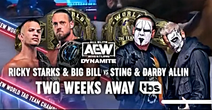 Sting & Darby Allin to challenge for Tag Team titles on February 7 AEW Dynamite