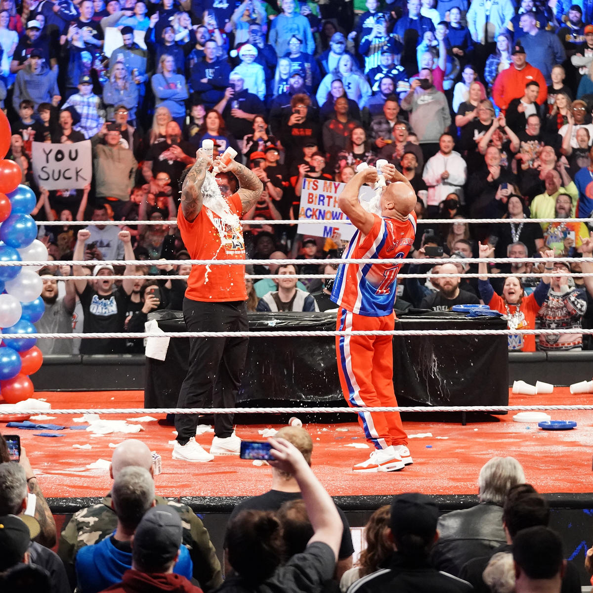 WWE SmackDown video highlights: Kurt Angle’s birthday celebration