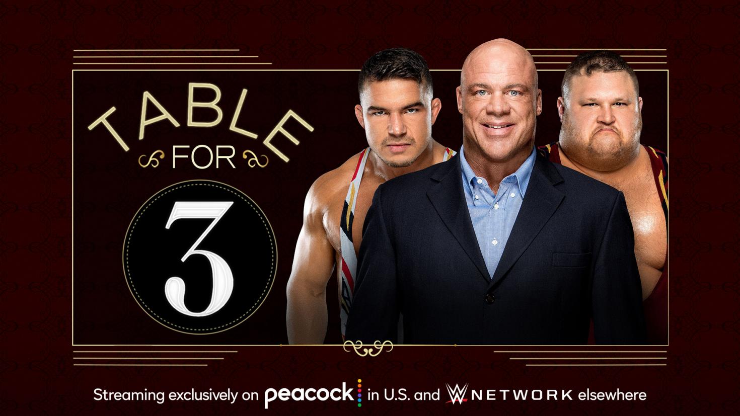 WWE Table for 3 returning with new episode