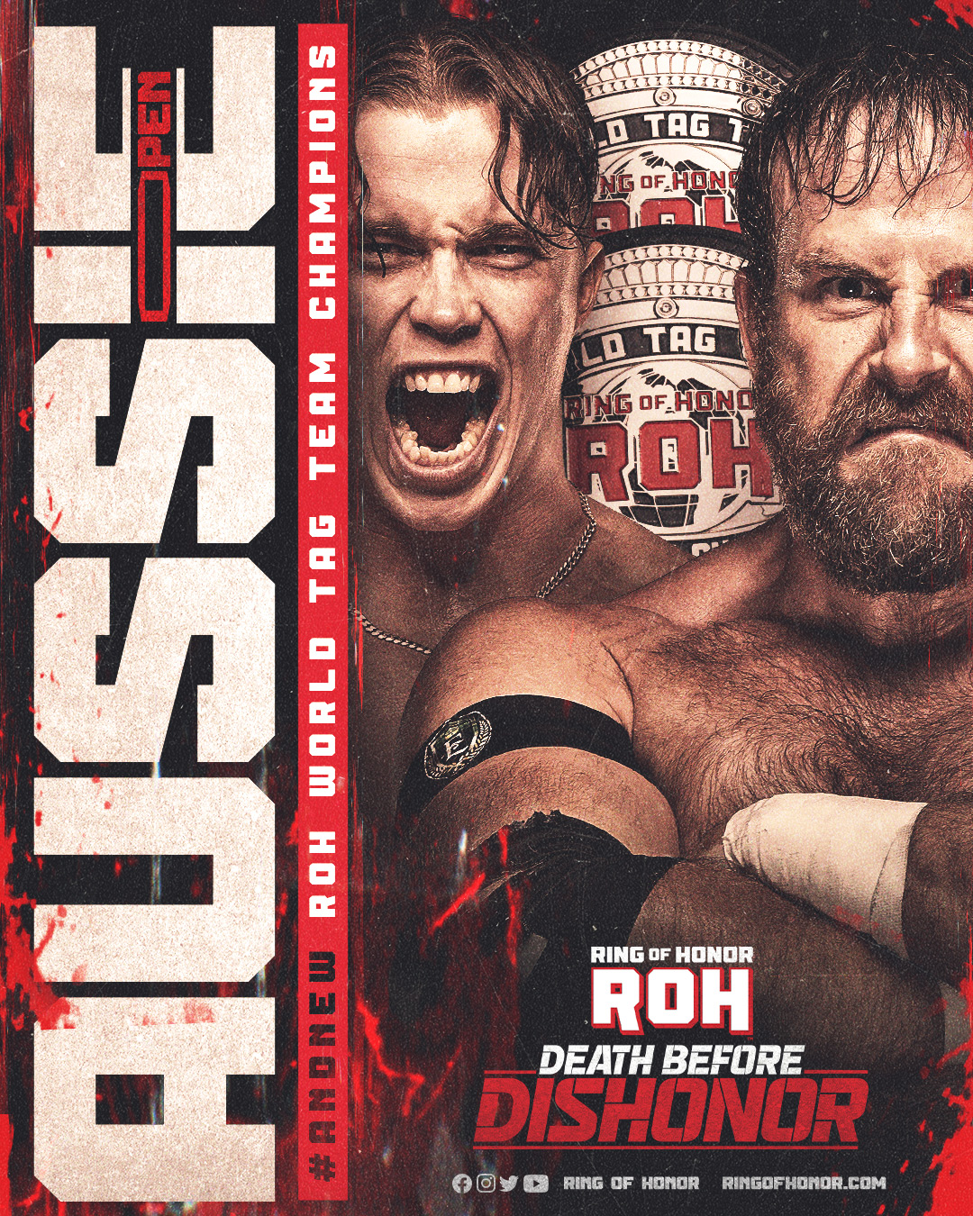 Aussie Open win Tag Team titles at ROH Death Before Dishonor