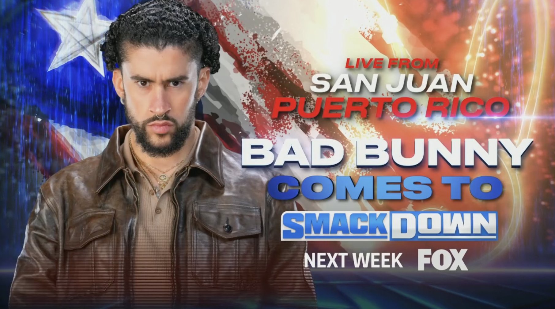 Bad Bunny appearance set for next week’s WWE SmackDown