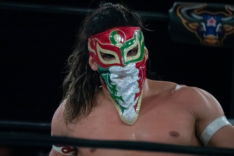 Bandido vs. ‘Speedball’ Mike Bailey wins $5,000 bonus for best WrestleCon SuperShow match