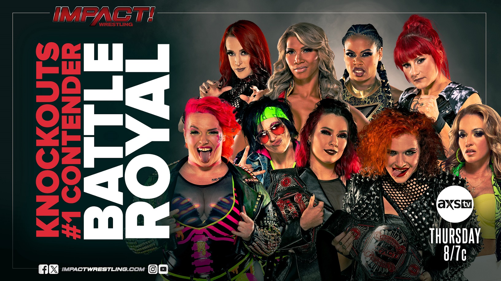 Battle royal for Knockouts title match at Victory Road set for Impact Wrestling