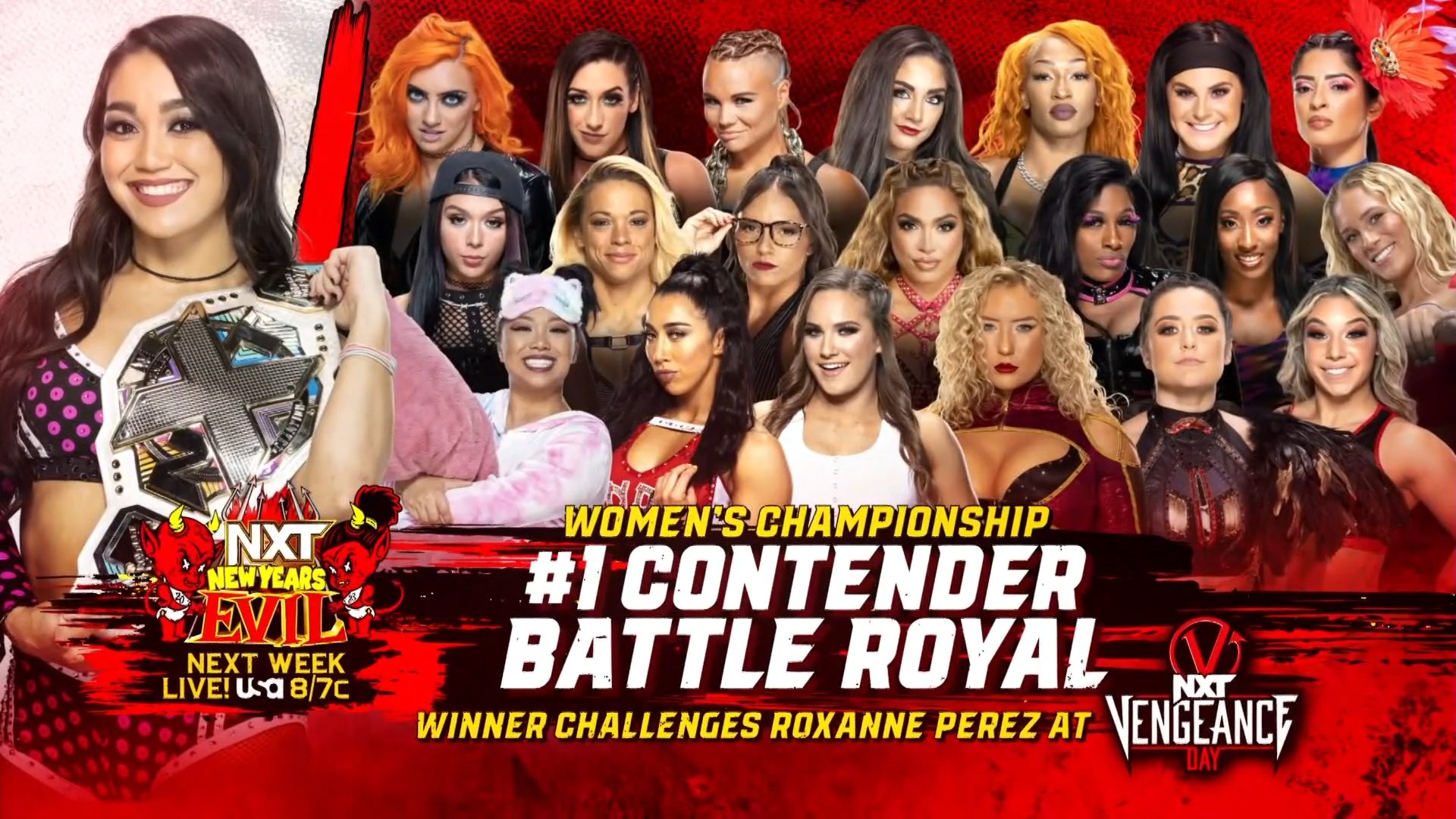 20-woman battle royal added to WWE NXT New Year’s Evil
