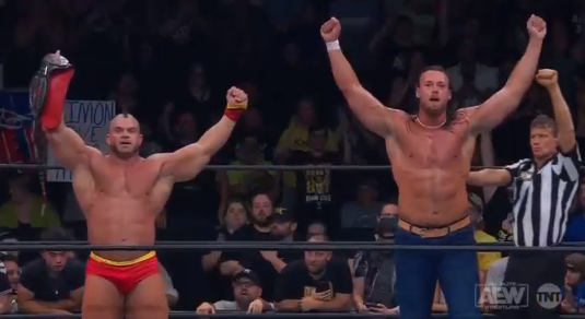 Big Bill & Brian Cage earn AEW Tag Team title match