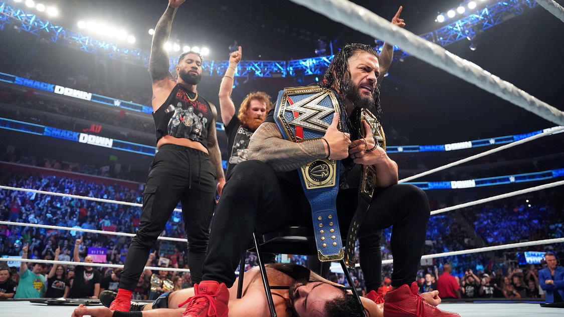 WWE SmackDown video highlights: The Bloodline demolish Drew McIntyre