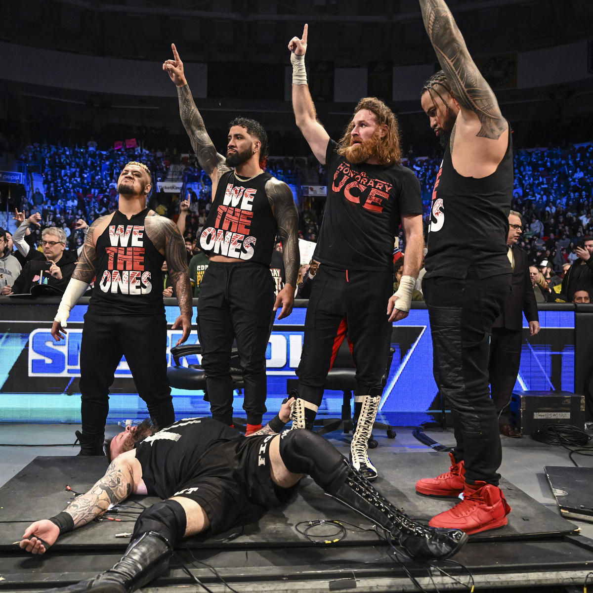 WWE SmackDown video highlights: The Bloodline take out Kevin Owens