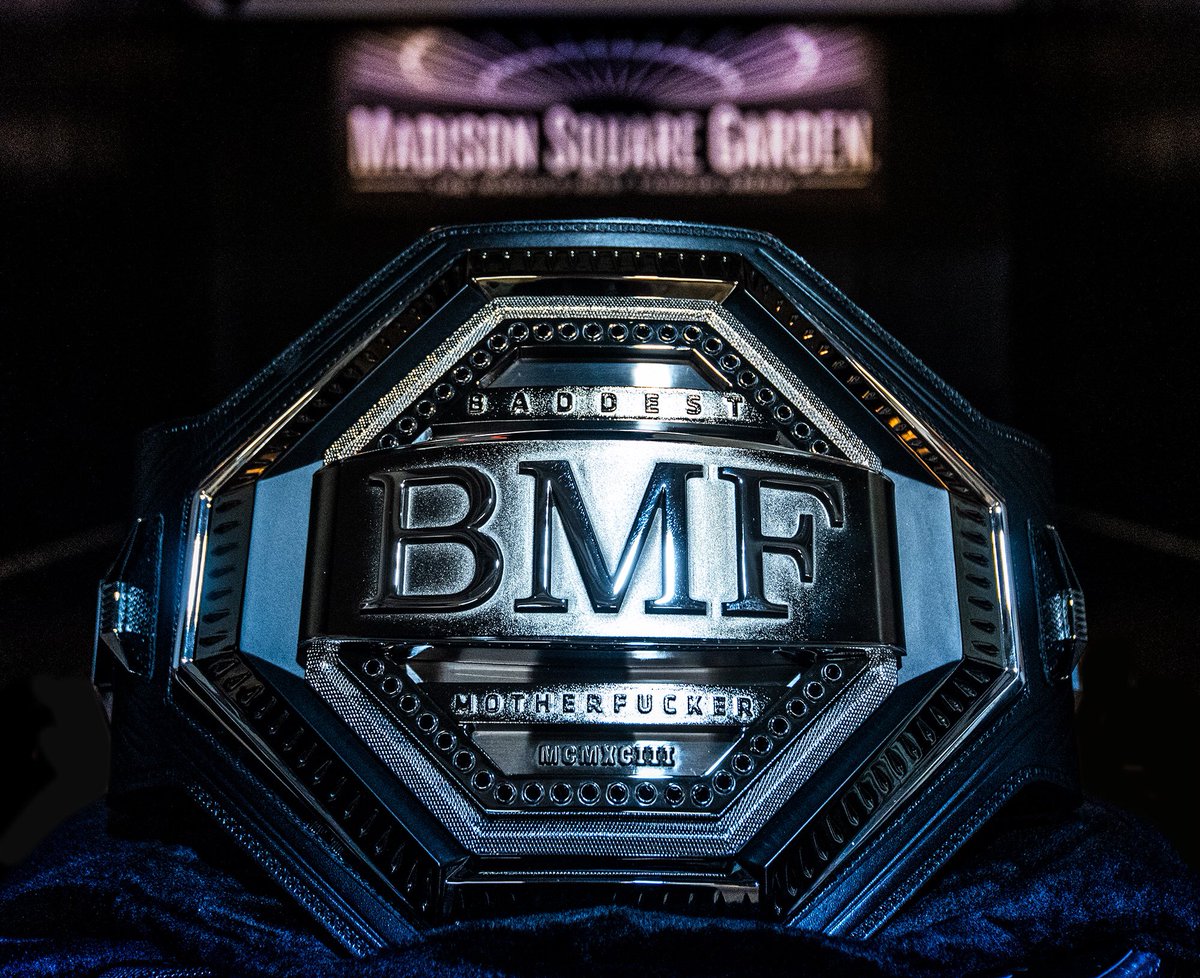 Dana White unveils BMF belt for Diaz-Masvidal UFC 244 winner