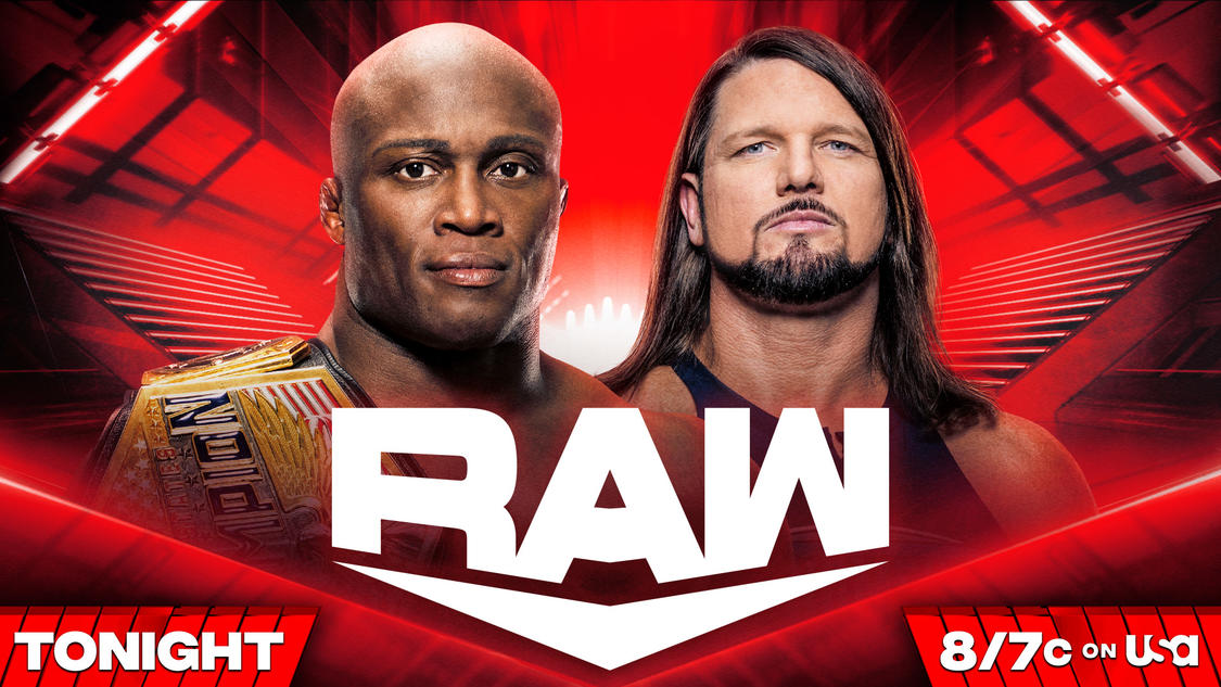 WWE Raw live results: Lashley vs. Styles US title match