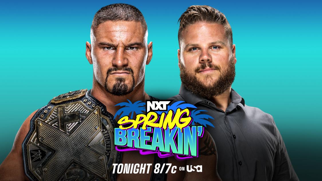 WWE NXT Spring Breakin’ live results: Bron Breakker vs. Joe Gacy