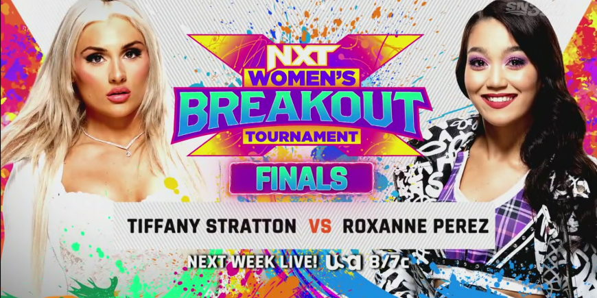 NXT Women’s Breakout Tournament finals set for next week