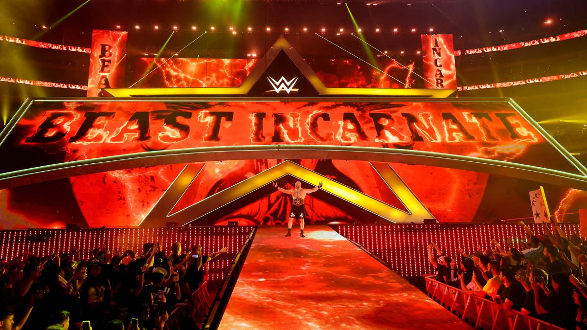 Brock Lesnar never booked for WWE WrestleMania Backlash
