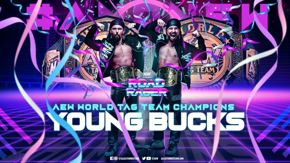 The Young Bucks win AEW World Tag Team titles on Dynamite