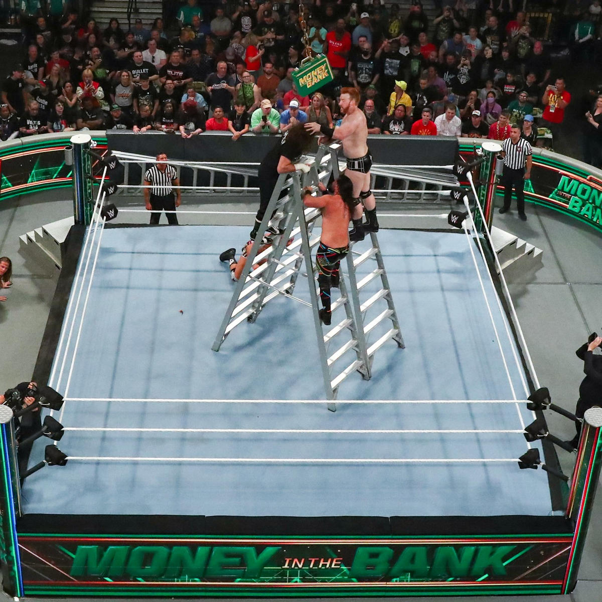 Bryan & Vinny & Craig Show: Money in the Bank 2022 with camera cuts and AEW Rampage