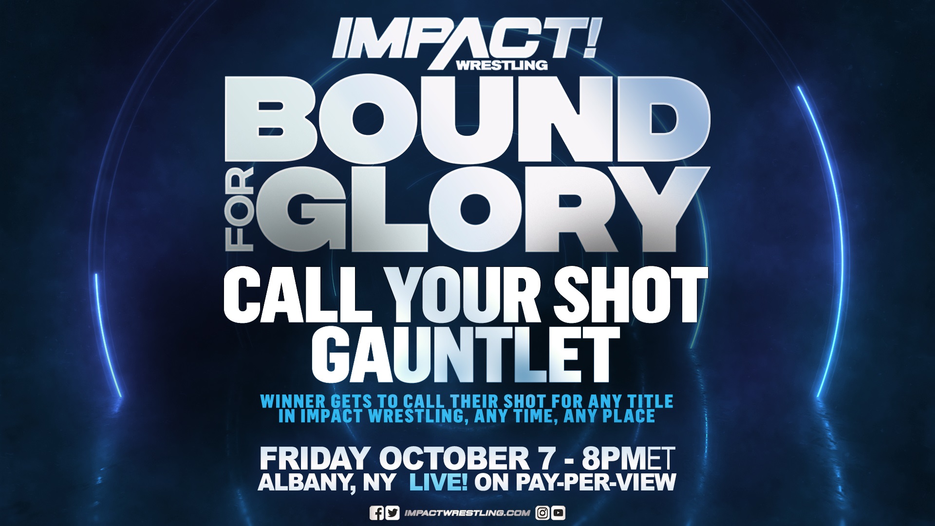 Call Your Shot gauntlet returning to Impact Bound for Glory