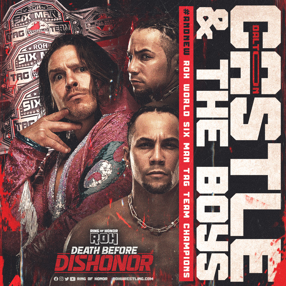 Dalton Castle & The Boys win ROH Six-Man Tag titles at Death Before Dishonor
