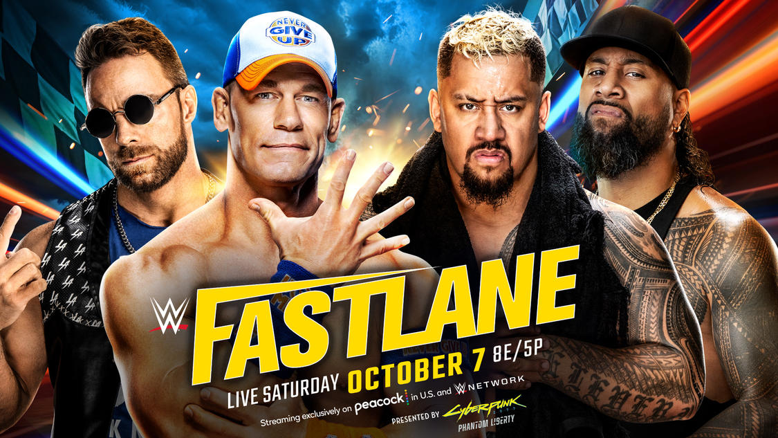 WWE Fastlane live results: John Cena & LA Knight vs. The Bloodline
