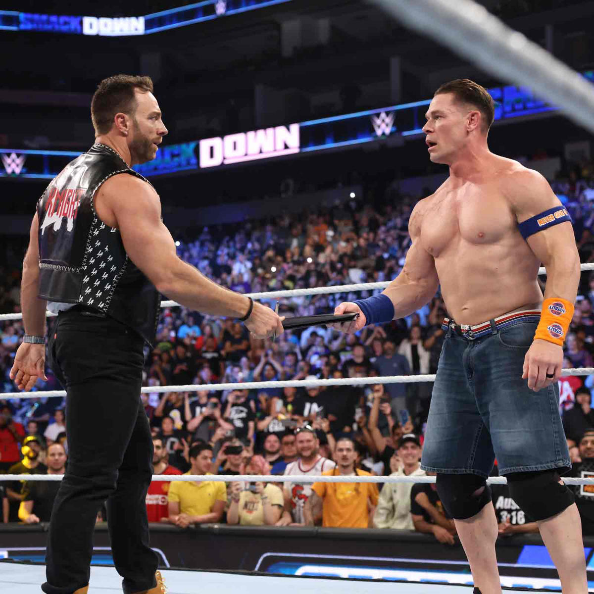 WWE SmackDown video highlights: John Cena & LA Knight join forces