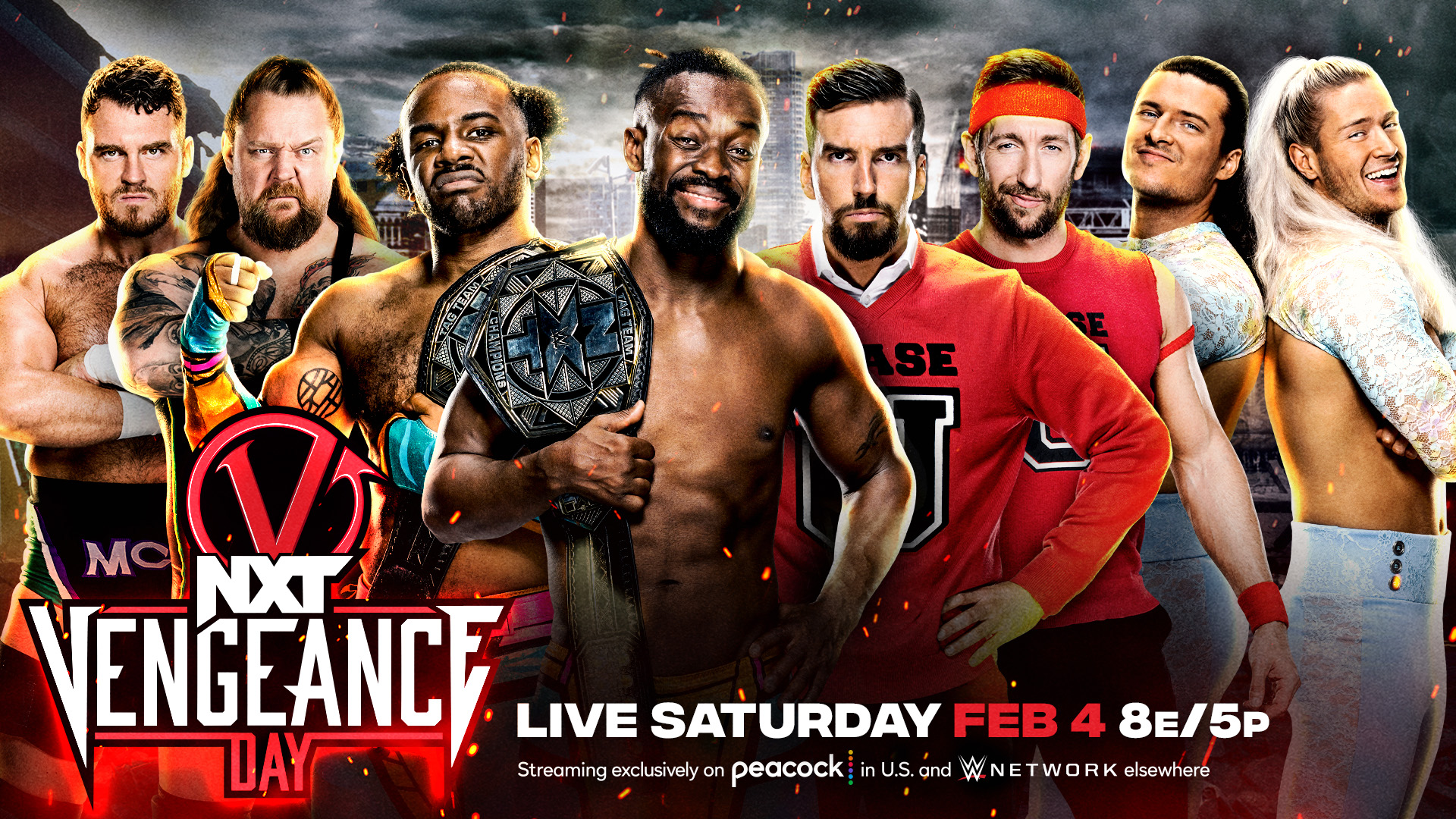 Chase U added to Tag Team title match at WWE NXT Vengeance Day
