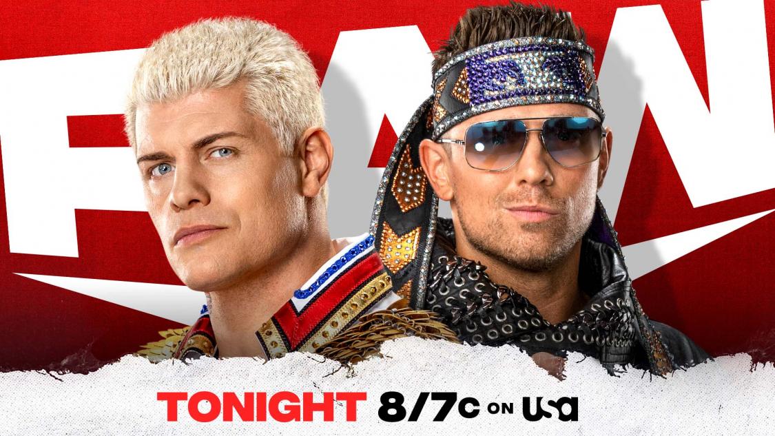 WWE Raw live results: Cody Rhodes vs. The Miz
