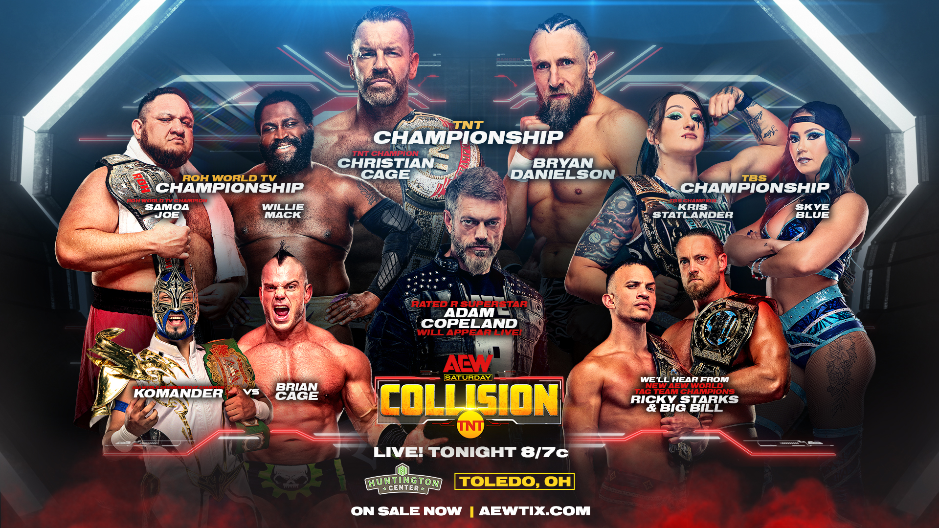 AEW Collision live results: Three title matches