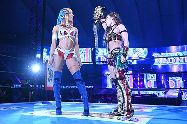 Mercedes Mone launches Pro Wrestling Tees store after NJPW Wrestle Kingdom debut