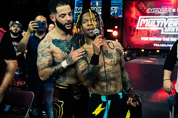 Lio Rush issues challenge to Hiromu Takahashi for IWGP Junior title