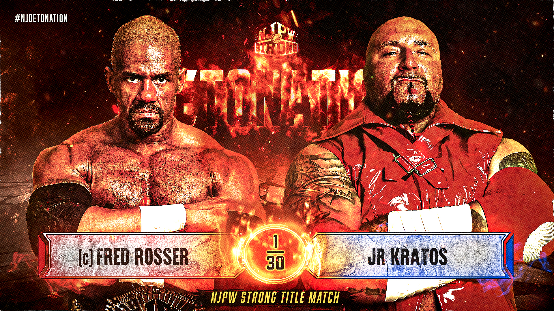 Full lineup announced for NJPW Strong Detonation taping