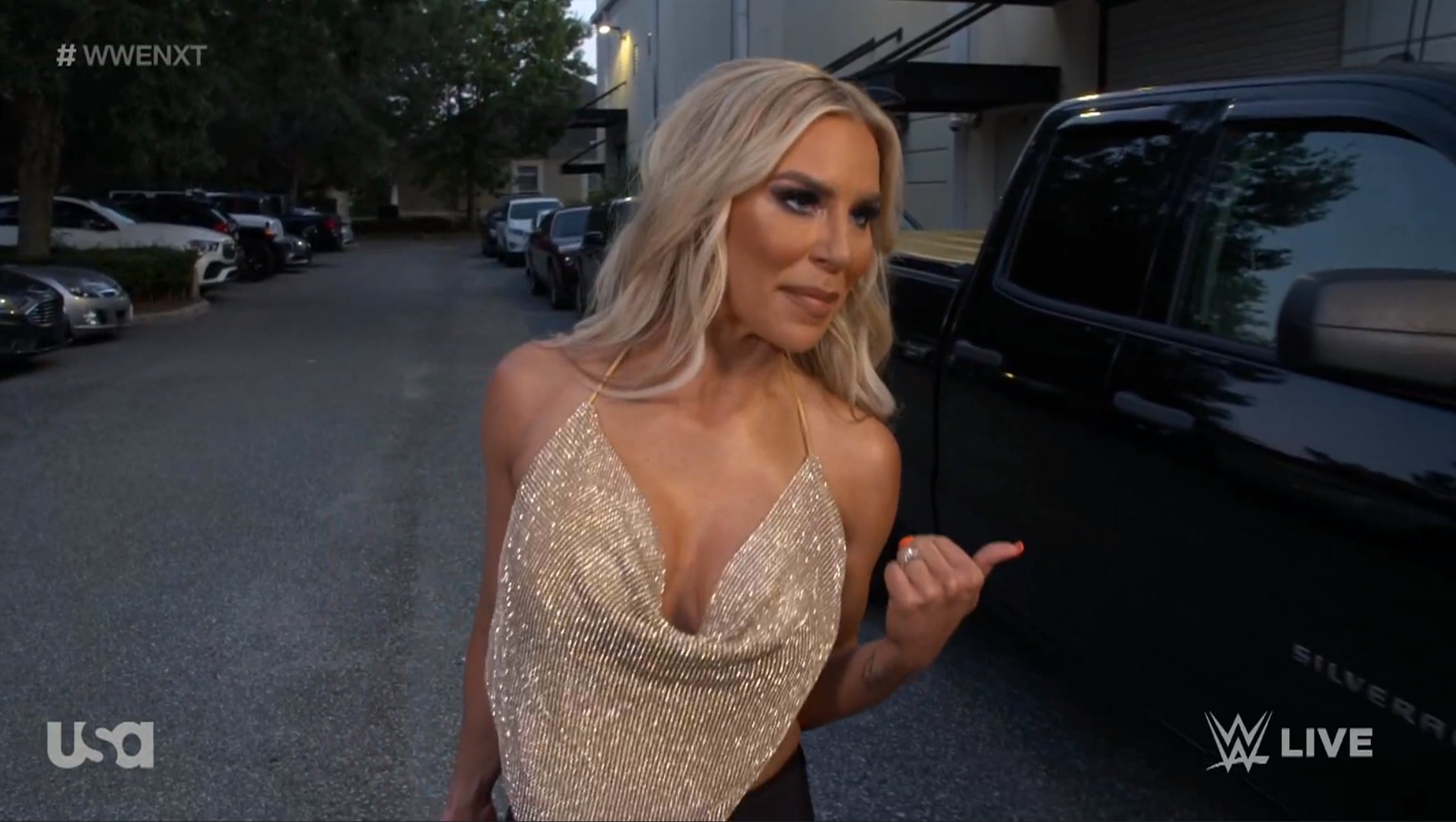 Dana Brooke competes in women’s battle royal on WWE NXT