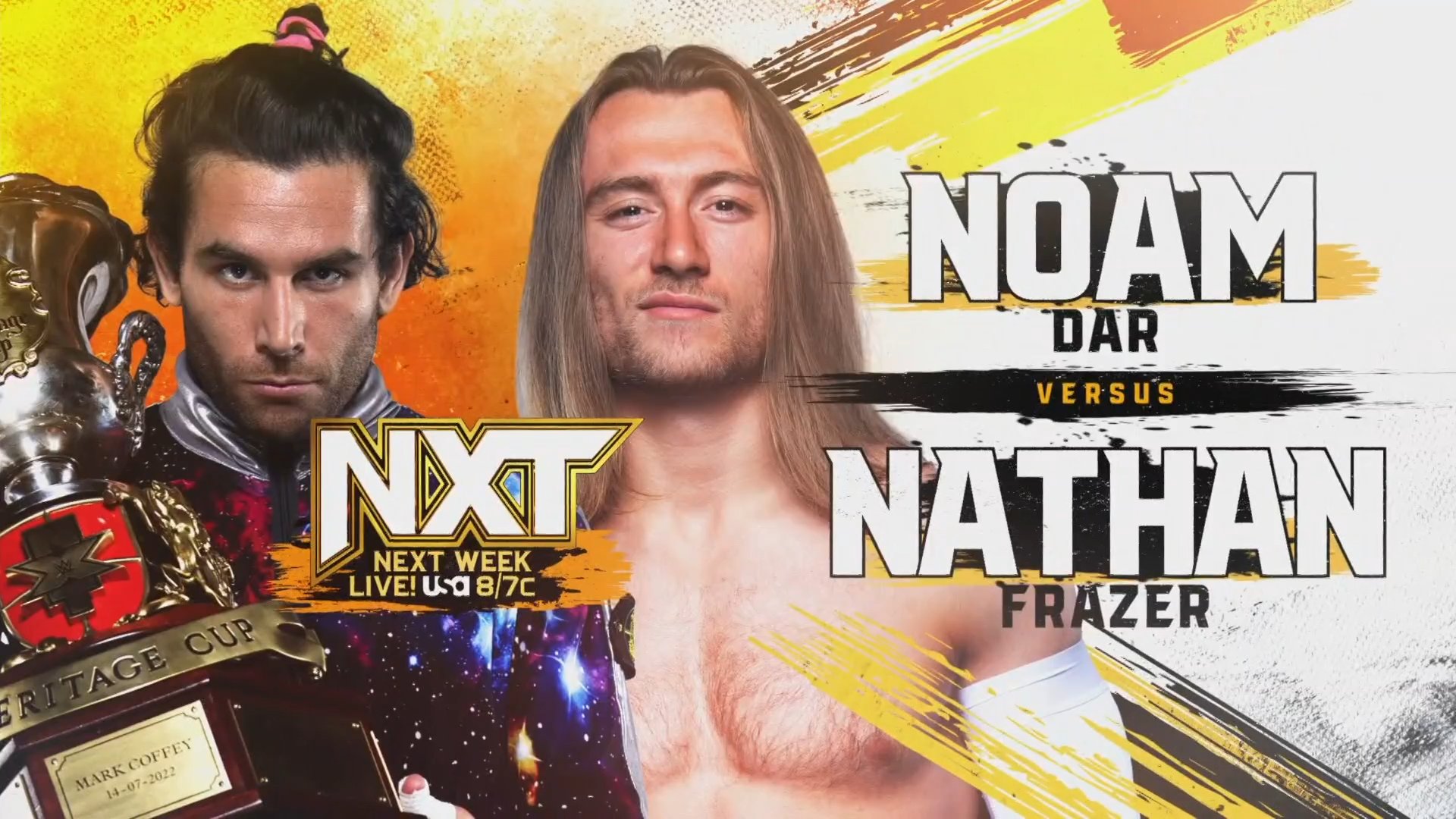 Noam Dar vs. Nathan Frazer set for next week’s WWE NXT