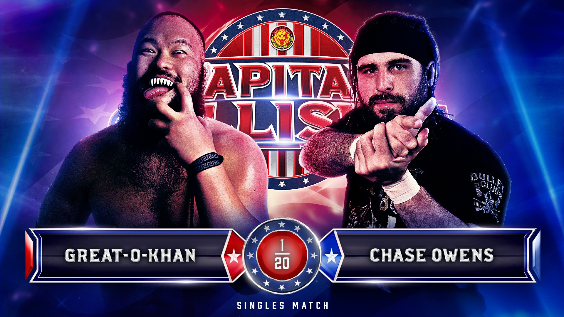 Four matches added to NJPW Capital Collision