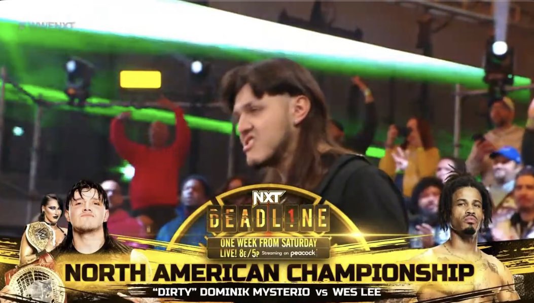 Wes Lee earns North American title match for WWE NXT Deadline