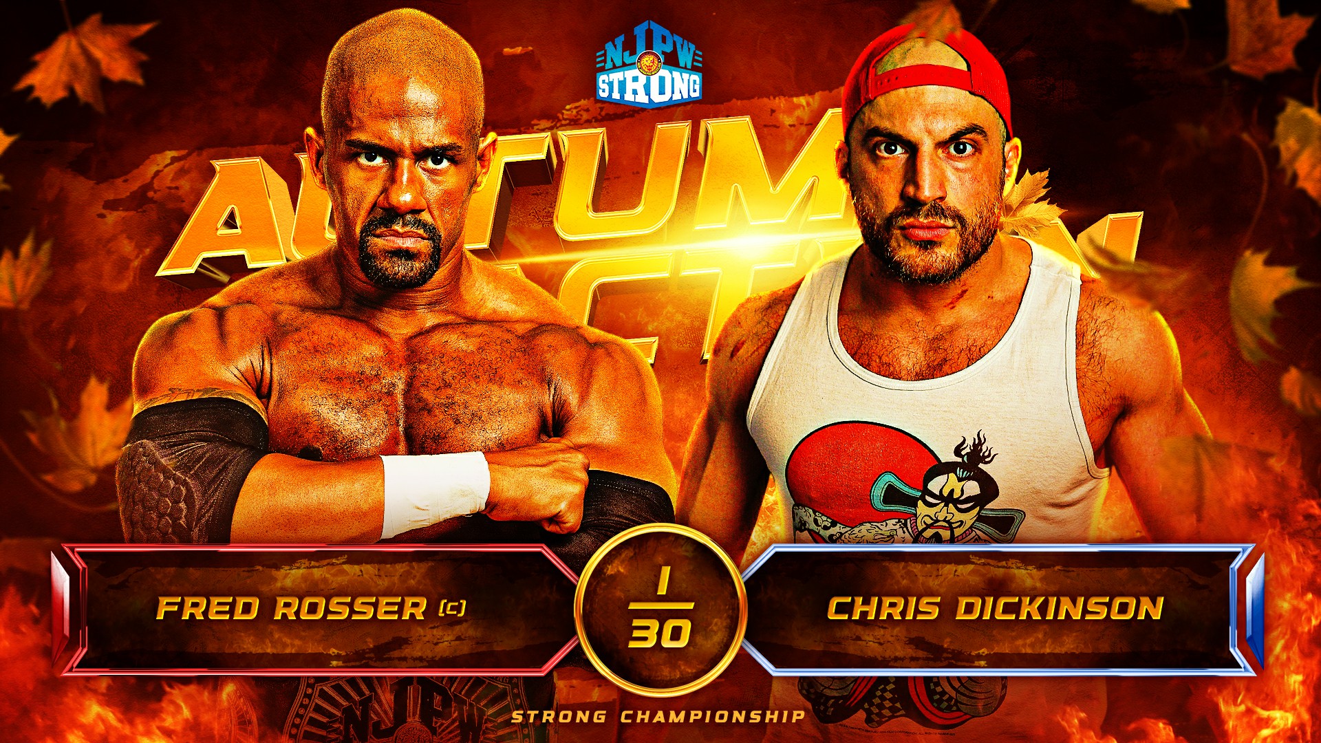 NJPW Strong results: Fred Rosser vs. Chris Dickinson