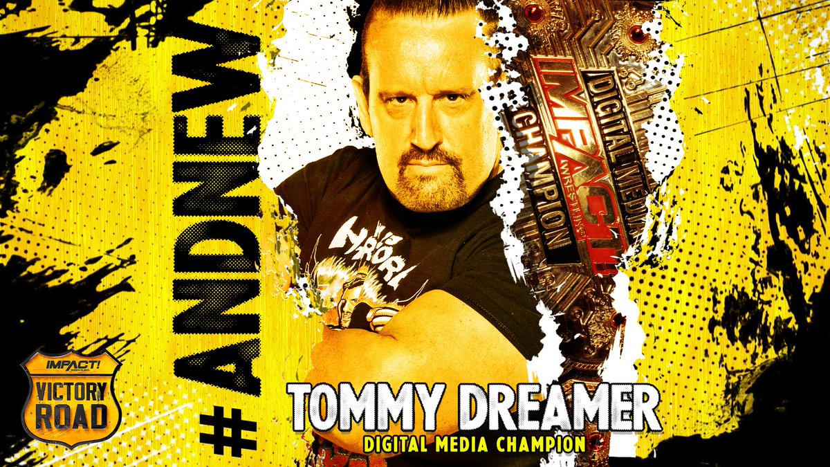 Tommy Dreamer wins Digital Media title at Impact Victory Road