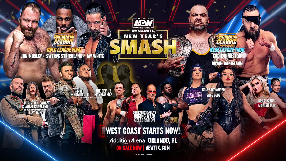 AEW Dynamite ratings up for Continental Classic league finals